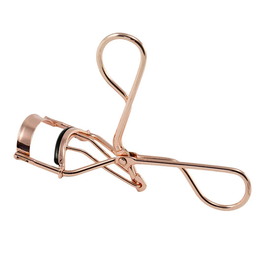 ELECOOL Professional Rose Gold Eyelash Curler - Premium Curling Tool with Replacement Pads