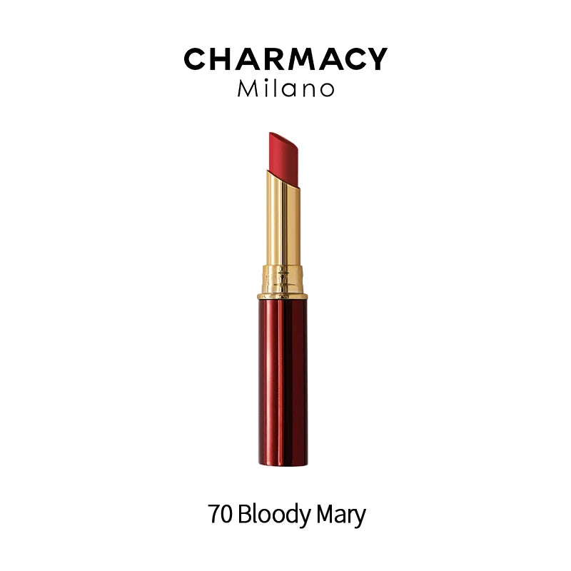 CHARMACY Waterproof Velvet Matte Lipstick - Long-Lasting Lip Color