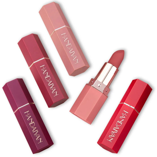 Handaiyan Matte Velvet Lipstick - Long-Lasting Waterproof Formula