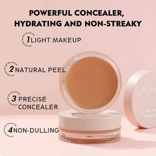 15 Color Concealer Palette - Full Coverage Waterproof with Brush