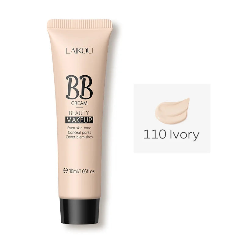6-Color Concealer BB Cream - 30ml Natural Facial Primer Liquid Foundation
