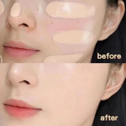 Liquid Foundation - Natural Coverage Transparent Conceals Blemishes