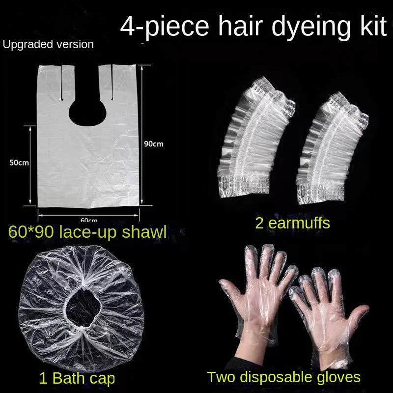 Natural Herbal Hair Dye Shampoo - 5-Minute Gray Coverage Treatment for Women & Men
