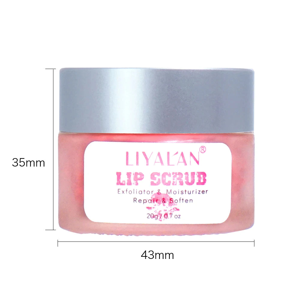 Pink Lip Scrub - Natural Exfoliating Treatment
