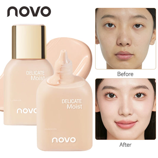 Smooth Liquid Foundation - Moisturizing BB CC Cream Waterproof Long-Lasting