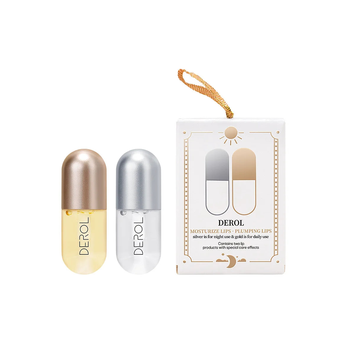 Natural Lip Plumper with Ginger & Peppermint - Day & Night Moisturizing Treatment