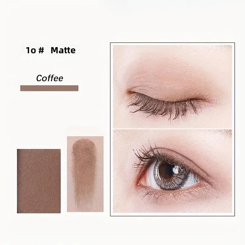 Curated Radiance Professional 12-Color Eyeshadow Palette - Natural Shimmer & Matte Nudes Collection