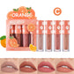 Mini Velvet Matte Lip Gloss Set, 3Pc/4Pcs Non-Fading, Non-Stick Cup, Long-Lasting Fruit Scented Lip Tint, Smooth and Lightweight