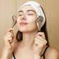 Ice Globes Facial Skin Care Tool for Face and Eyes Stainless Steel Beauty Cryo Sticks for Women Cooling Spa Globes Cold Roller