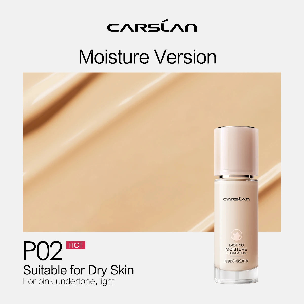 Long-Lasting Moisture Matte Liquid Foundation - Full Coverage Concealer