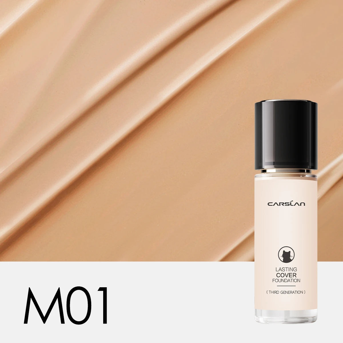 Long-Lasting Moisture Matte Liquid Foundation - Full Coverage Concealer