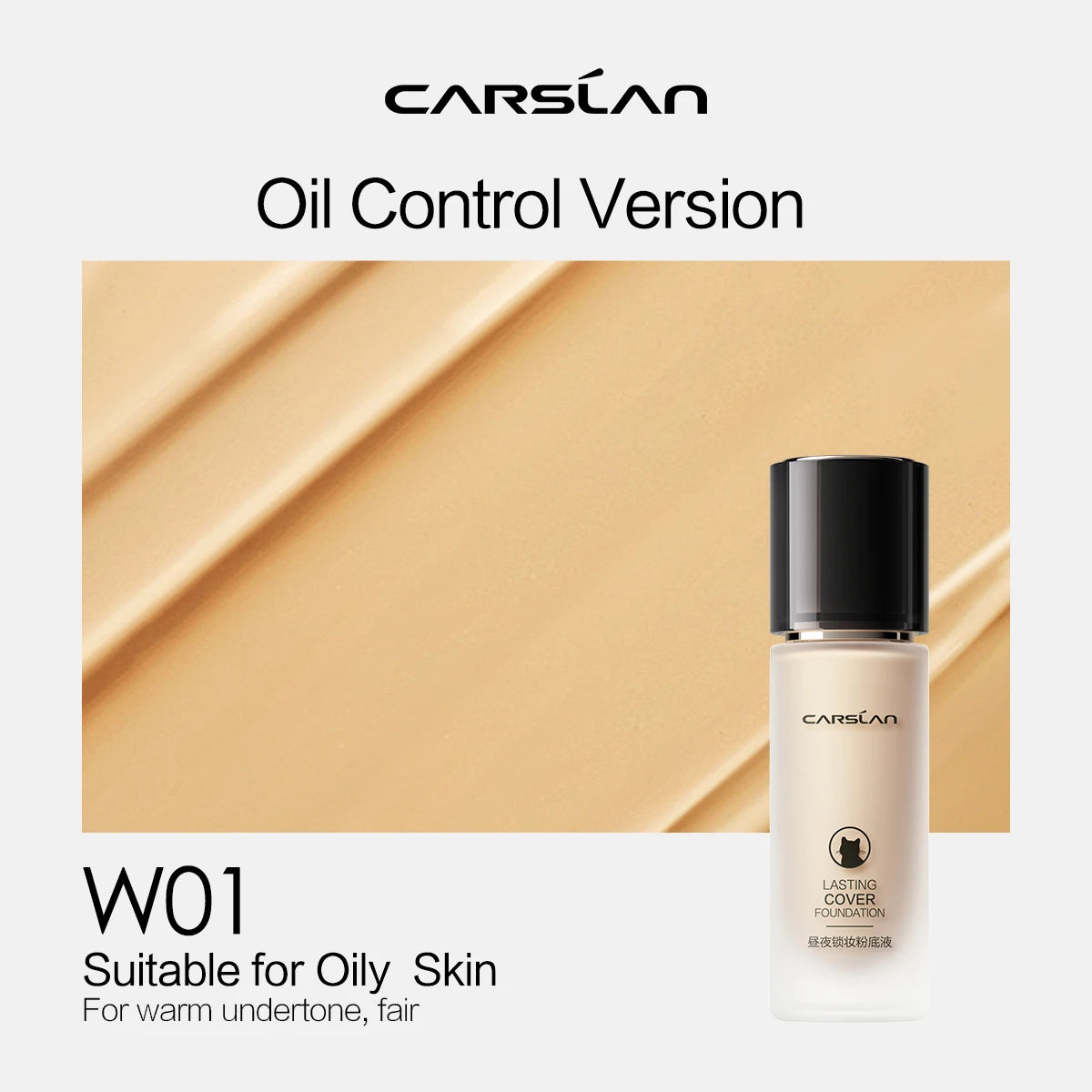 Long-Lasting Moisture Matte Liquid Foundation - Full Coverage Concealer