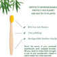 New Organic Children's Bamboo Toothbrush ten Colors Soft Fibre Bristles Biodegradable Handle