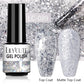LILYCUTE 7ML Jelly Amber Gel Nail Polish Nail Art Dark Bloom Leopard