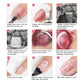 Biutee 8-Color Nail Art Stamping Gel Polish Set - Professional UV Gel