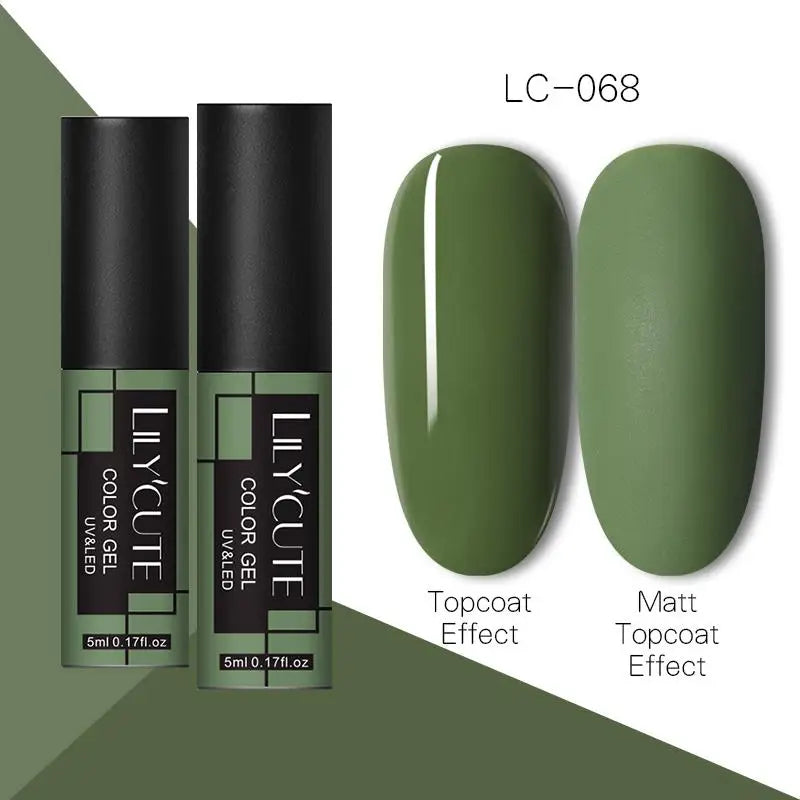 LILYCUTE Metallic Painting Liner Gel Nail Polish - 5ml