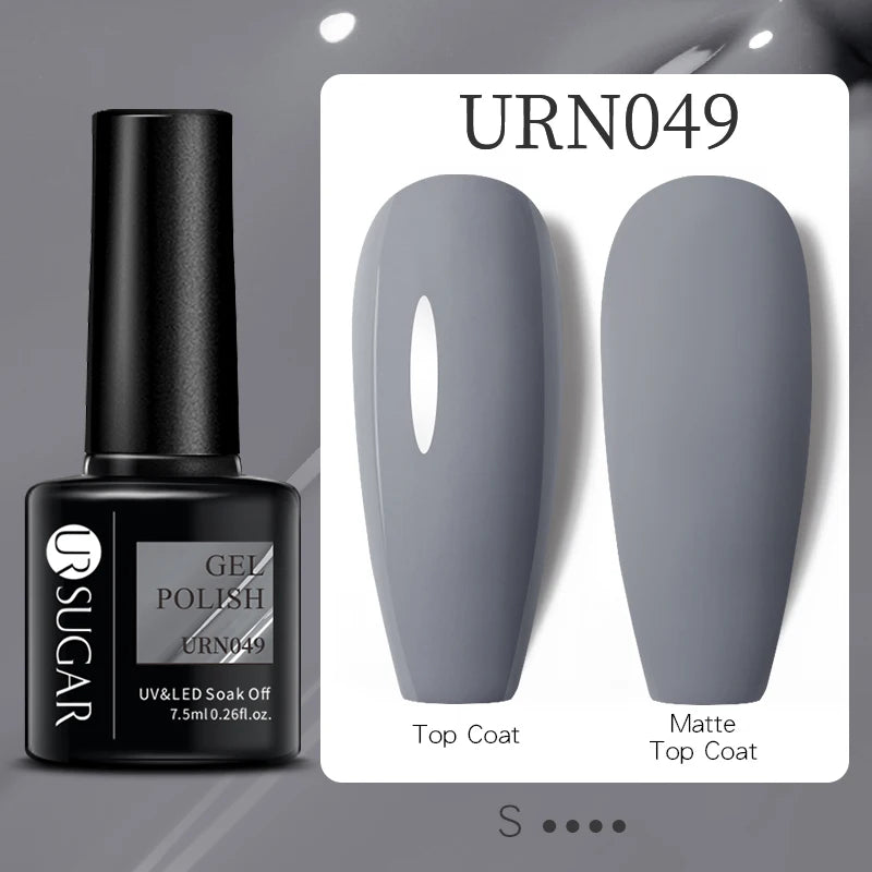 UR SUGAR Reflective Glitter Gel Polish - 7.5ml Pink Sequins Nail Art