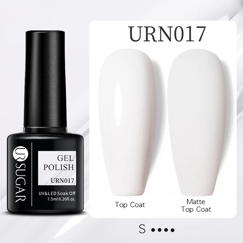 UR SUGAR Reflective Glitter Gel Polish - 7.5ml Pink Sequins Nail Art