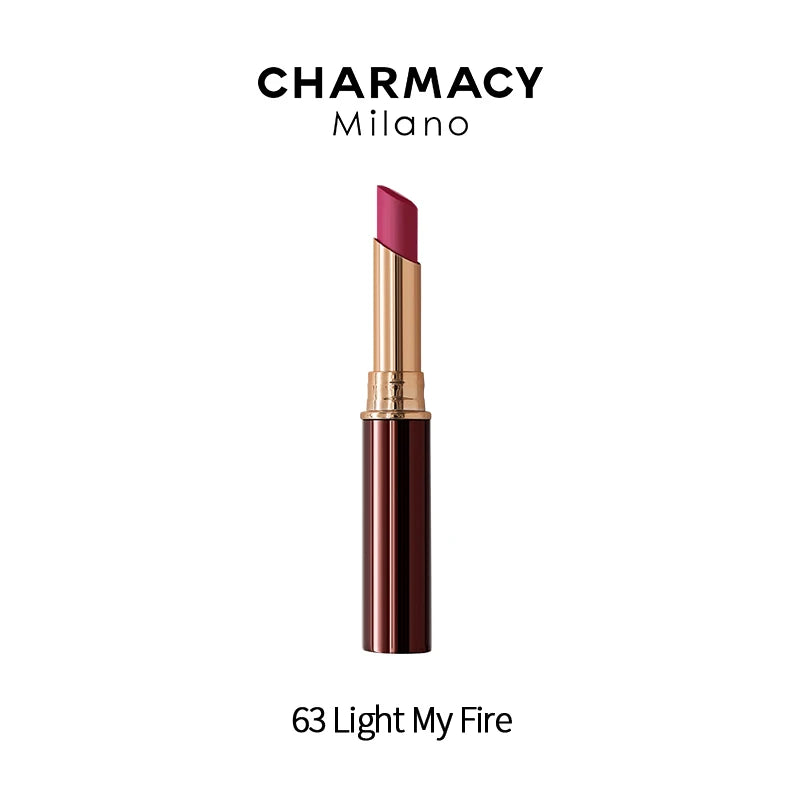 CHARMACY Waterproof Velvet Matte Lipstick - Long-Lasting Lip Color