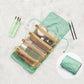 4-in-1 Separable Cosmetic Bag Set - Mesh Travel Makeup Organizer