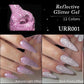 UR SUGAR Reflective Glitter Gel Polish - 7.5ml Pink Sequins Nail Art