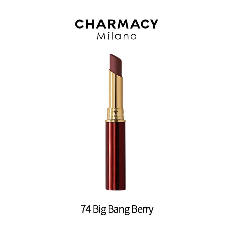 CHARMACY Waterproof Velvet Matte Lipstick - Long-Lasting Lip Color