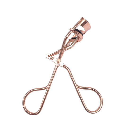ELECOOL Professional Rose Gold Eyelash Curler - Premium Curling Tool with Replacement Pads