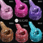 UR SUGAR Reflective Glitter Gel Polish - 7.5ml Pink Sequins Nail Art