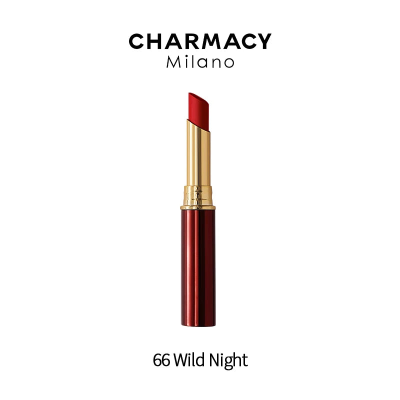 CHARMACY Waterproof Velvet Matte Lipstick - Long-Lasting Lip Color