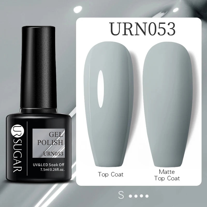 UR SUGAR Reflective Glitter Gel Polish - 7.5ml Pink Sequins Nail Art