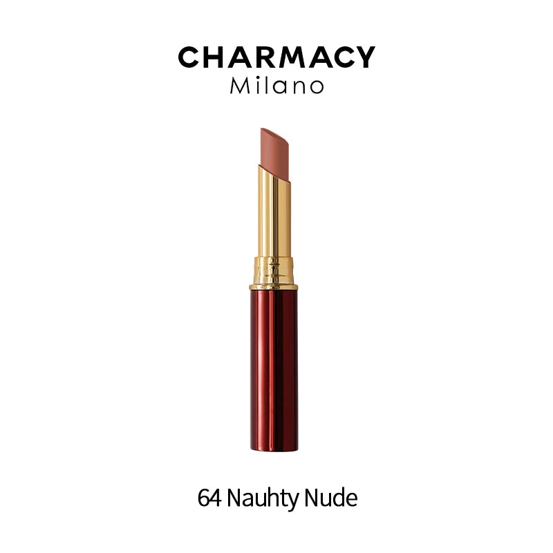 CHARMACY Waterproof Velvet Matte Lipstick - Long-Lasting Lip Color