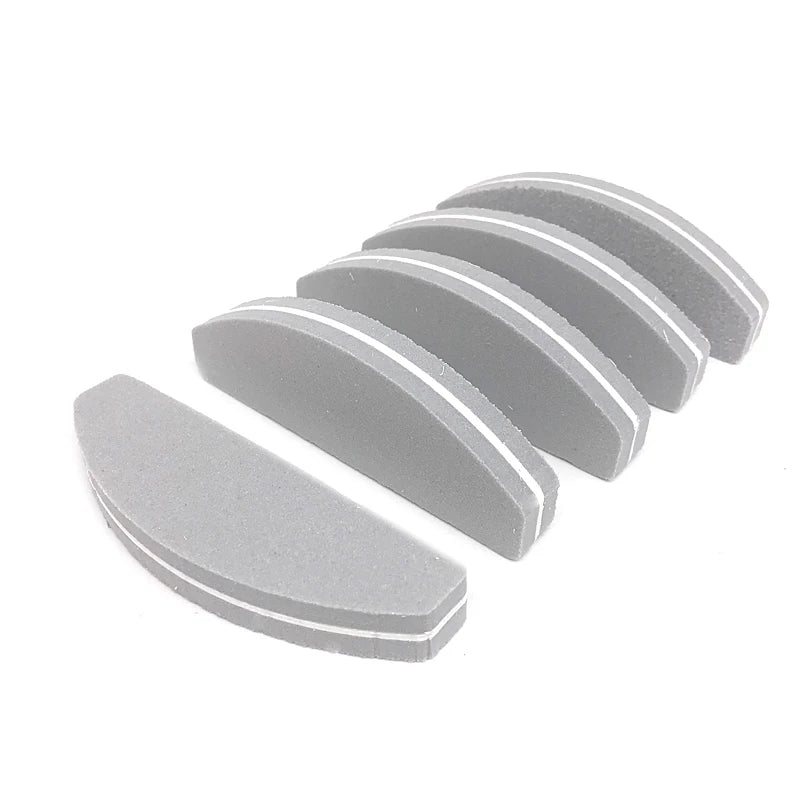 Professional Nail Buffer Block Set - 10 Pack Washable Double-Sided Manicure Tool