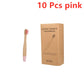 New Organic Children's Bamboo Toothbrush ten Colors Soft Fibre Bristles Biodegradable Handle