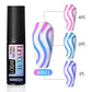LILYCUTE 5ML Reflective Glitter Liner Gel Polish Nail Art Champagne Sparkling Lines