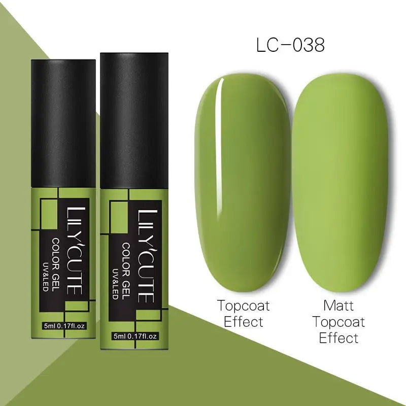 LILYCUTE Metallic Painting Liner Gel Nail Polish - 5ml