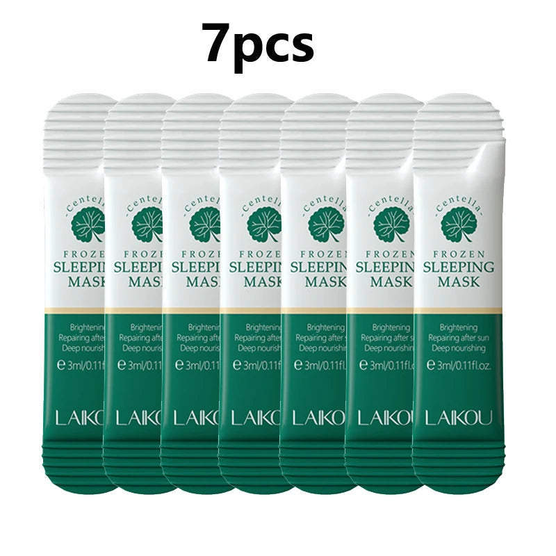LAIKOU Moisturizing Sleeping Face Mask Set - 7 Piece Collection