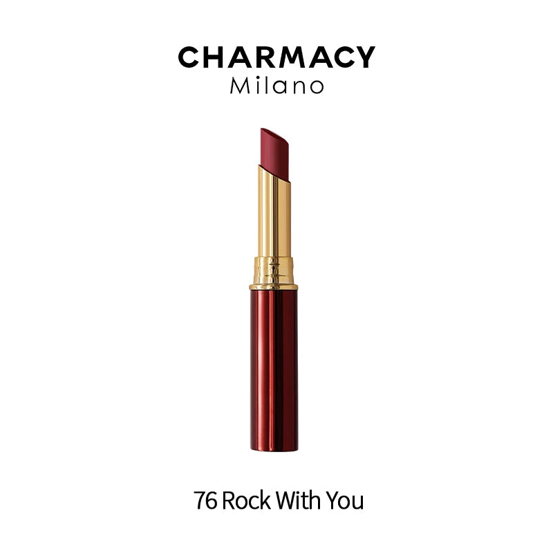 CHARMACY Waterproof Velvet Matte Lipstick - Long-Lasting Lip Color