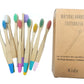 New Organic Children's Bamboo Toothbrush ten Colors Soft Fibre Bristles Biodegradable Handle