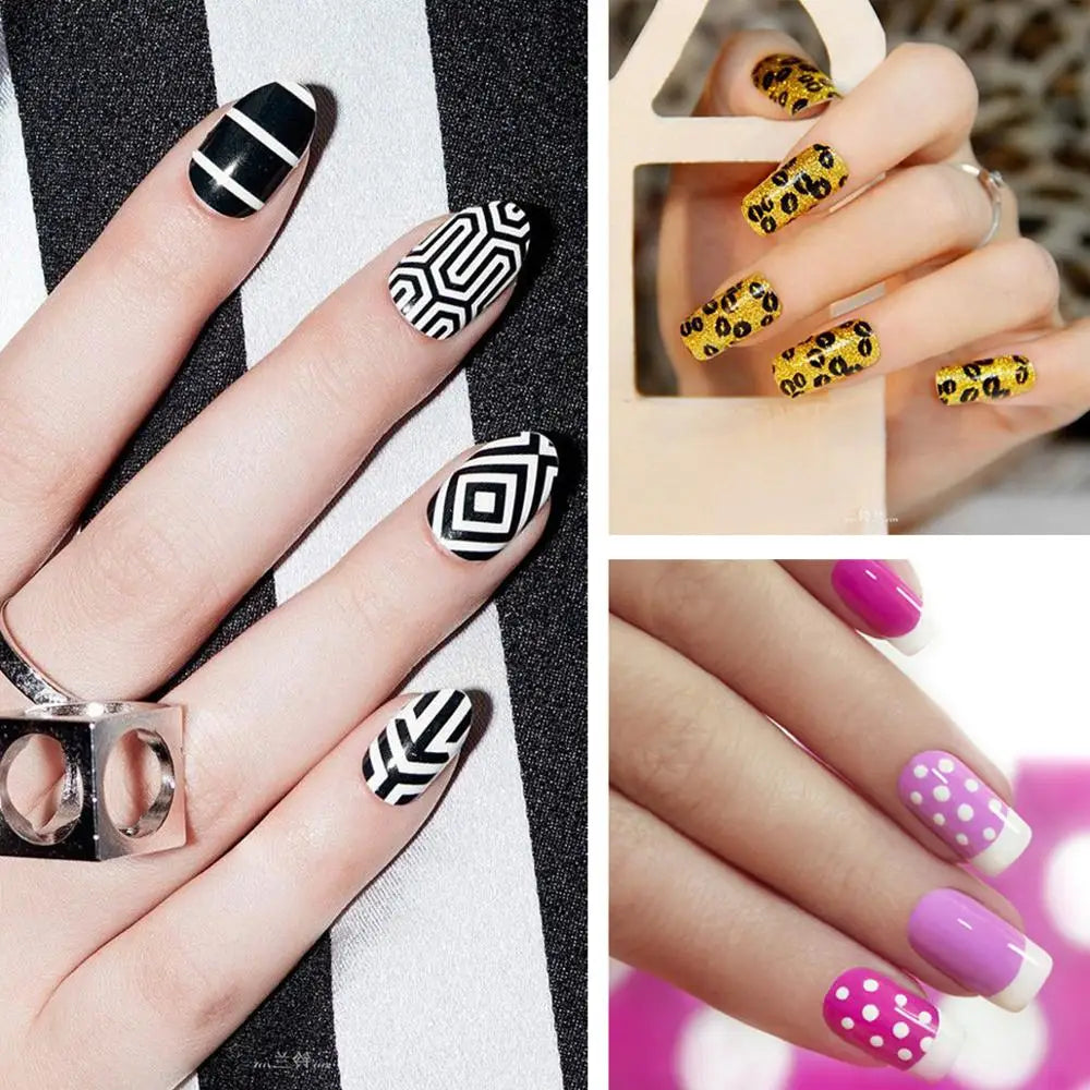 Biutee 8-Color Nail Art Stamping Gel Polish Set - Professional UV Gel