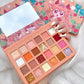 24-Color Strawberry Girl Eyeshadow Palette - Waterproof Glitter & Matte Finish