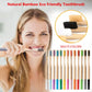 5 or 10 Pcs/Set Environmental Bamboo Fiber Toothbrush For Oral Health Low
