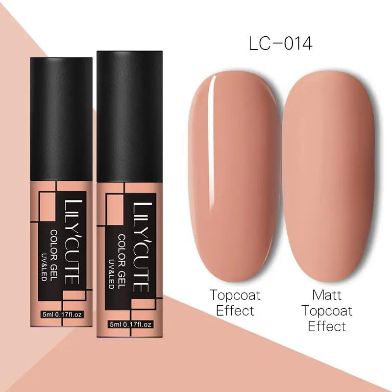 LILYCUTE Metallic Painting Liner Gel Nail Polish - 5ml