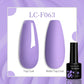 LILYCUTE 7ML Jelly Amber Gel Nail Polish Nail Art Dark Bloom Leopard
