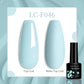 LILYCUTE 7ML Jelly Amber Gel Nail Polish Nail Art Dark Bloom Leopard