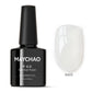 MAYCHAO Transparent Jelly Gel Nail Polish - 7.3ml Semi-Permanent Nude Collection
