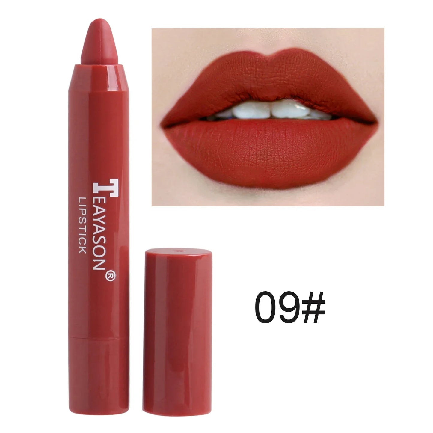 Velvet Matte Lipstick - Waterproof Long-Lasting Lip Liner Pencil