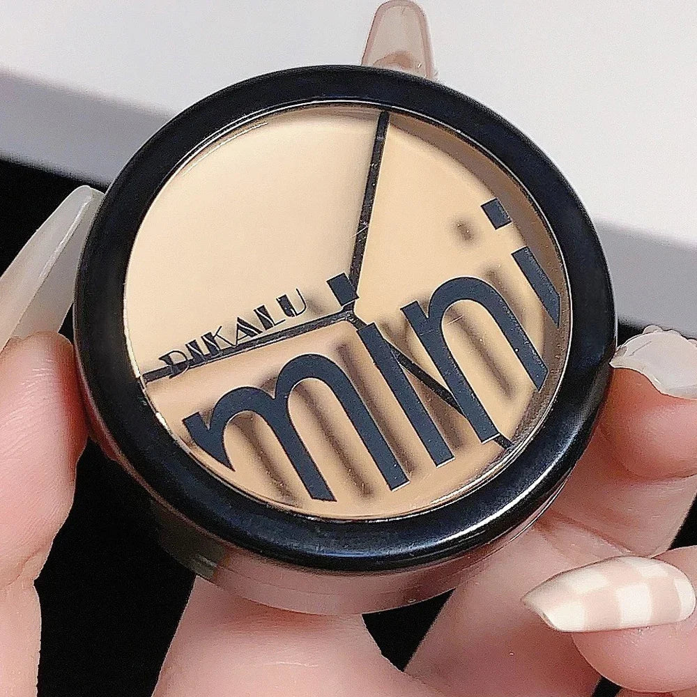 3 Colors Contour Concealer Palette with Brush - Moisturizing Full Coverage