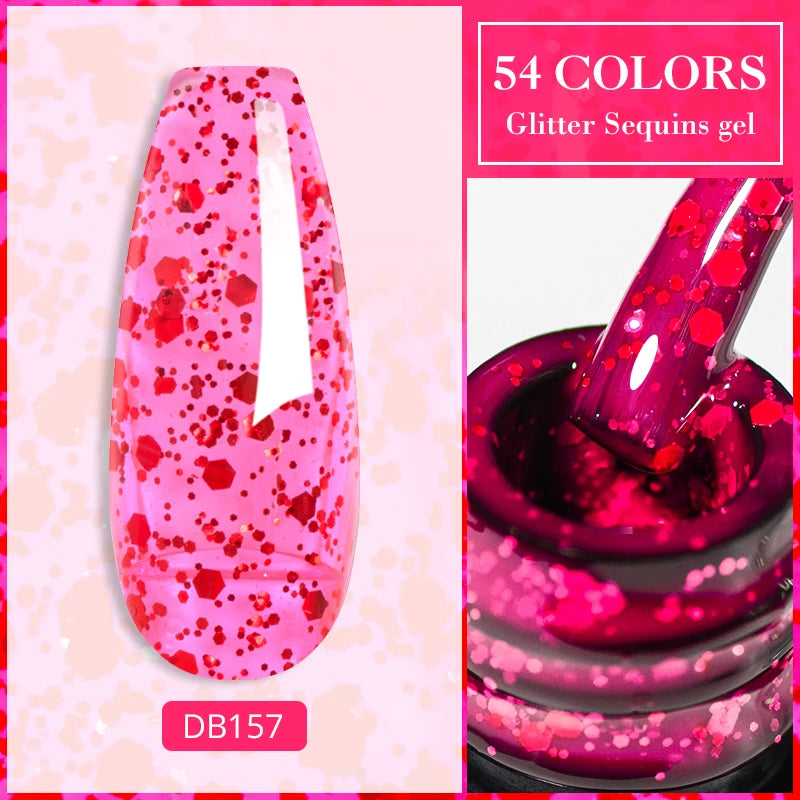 Mtssii Dried Flower Gel Nail Polish - Natural Flower Fairy Series UV/LED