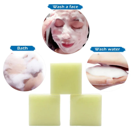 Sea Salt Soap Whitening Moisturizing Wash Base Removal Pimple Pores Acne Treatment