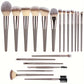 Professional Makeup Brush Set - 3-20 Pieces Premium Soft Goat Hair &